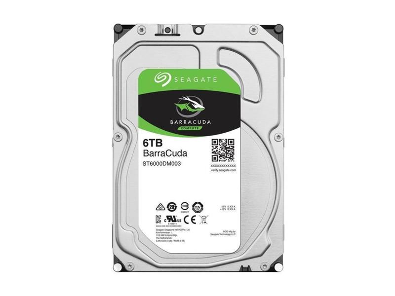 Seagate Barracuda 6TB 3.5"" 6000 GB SATA III