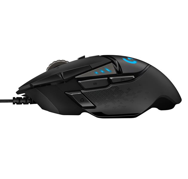 Logitech G502 Hero muis USB Optisch 16000 DPI Rechtshandig