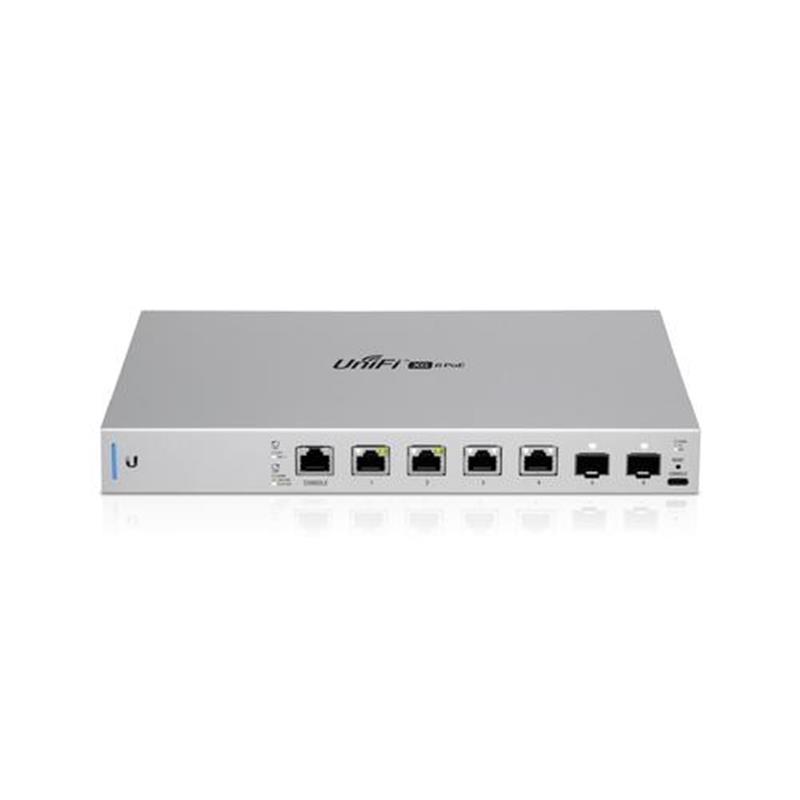 Ubiquiti Switch UniFi 4xRJ45 10GBit/2xSFP+ 10GBit Managed PoE 19 Rack-Mountable, 10G Ethernet SFP+ & RJ45 Ports