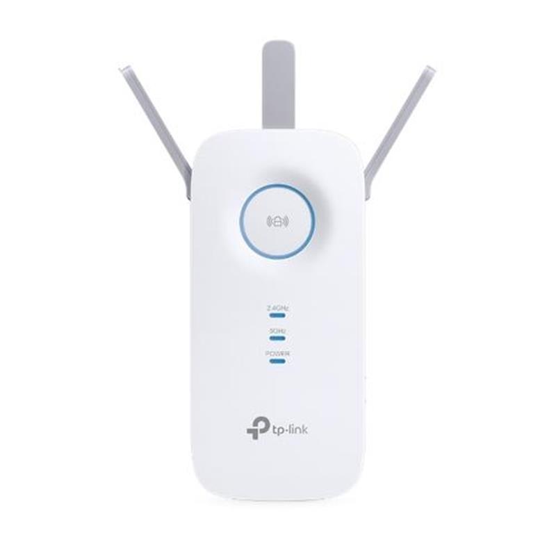 TP-LINK RE450 netwerkextender Netwerkzender Wit 10, 100, 1000 Mbit/s