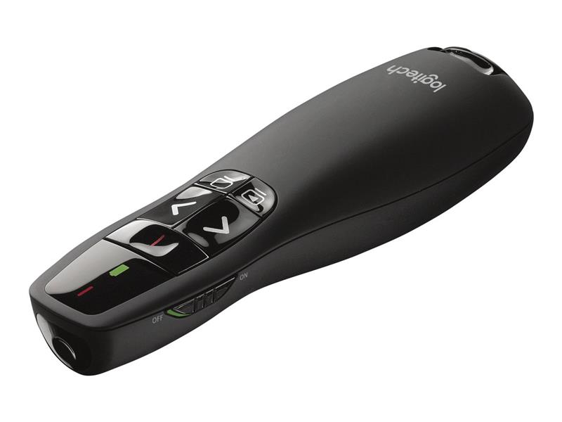 Logitech R400 Draadloze presenter RF Zwart