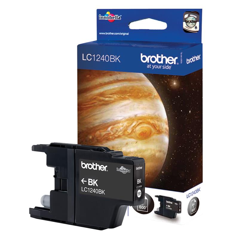 Brother LC1240BK Inktcartridge, Zwart