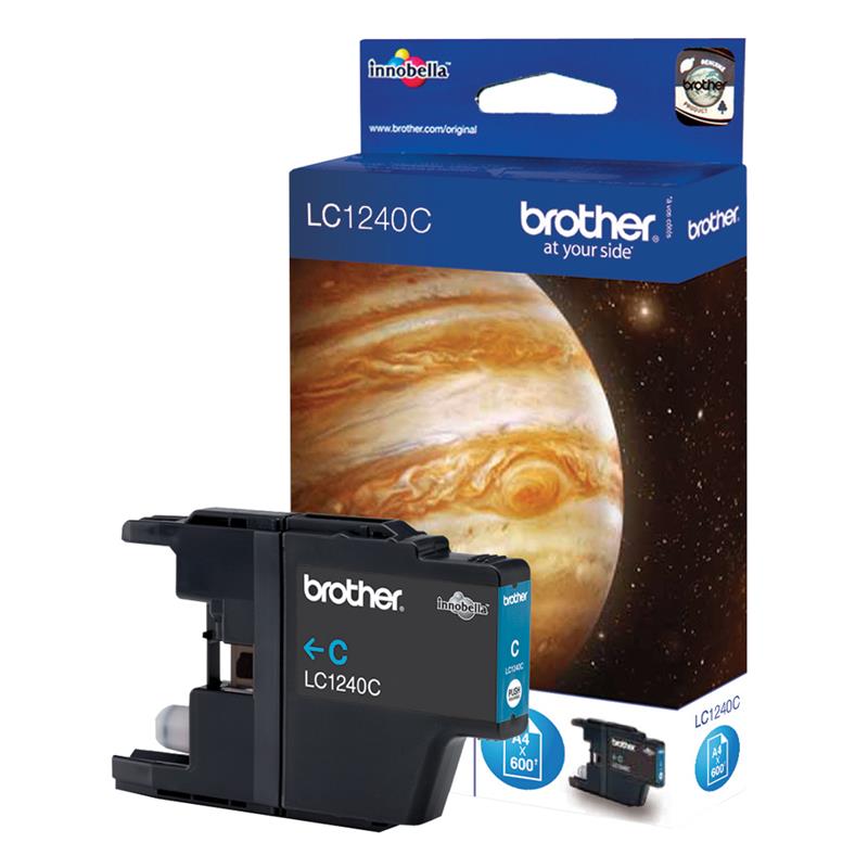 Brother LC-1240C inktcartridge Origineel Cyaan 1 stuk(s)