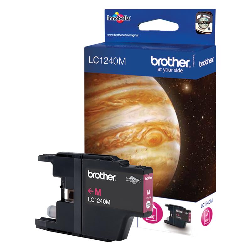 Brother LC-1240M inktcartridge Origineel Magenta 1 stuk(s)