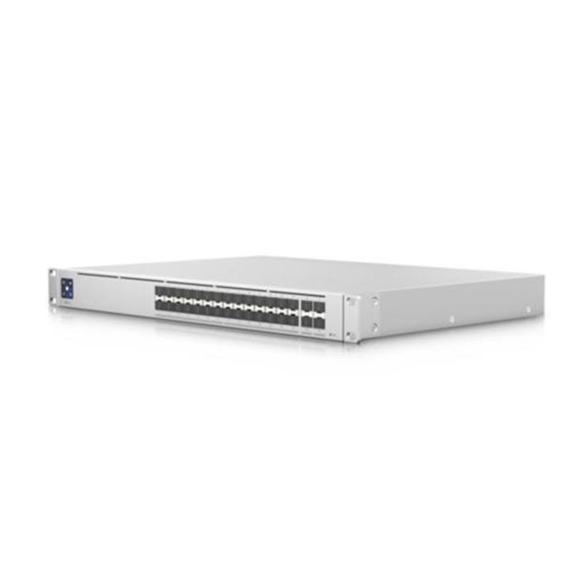 Ubiquiti Switch UniFi 28xSFP+ 10GBit/4xSFP28 25GBit Managed 19 Rack-Mountable, 1,3 Touchscreen