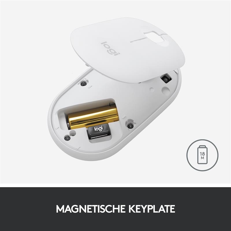 Logitech Pebble M350 muis RF draadloos + Bluetooth Optisch 1000 DPI Ambidextrous