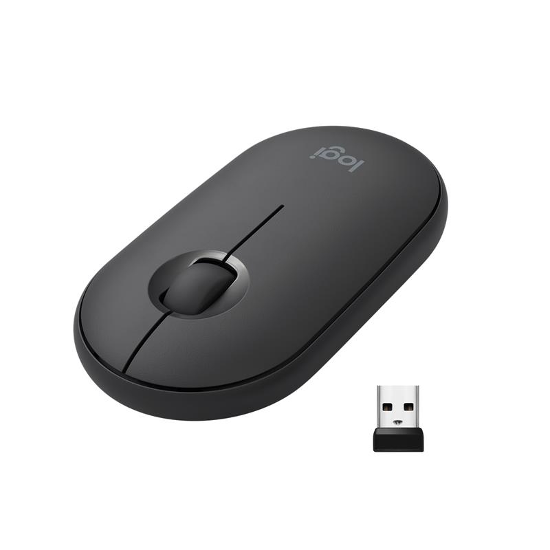 Logitech Pebble M350 muis RF draadloos + Bluetooth Optisch 1000 DPI Ambidextrous
