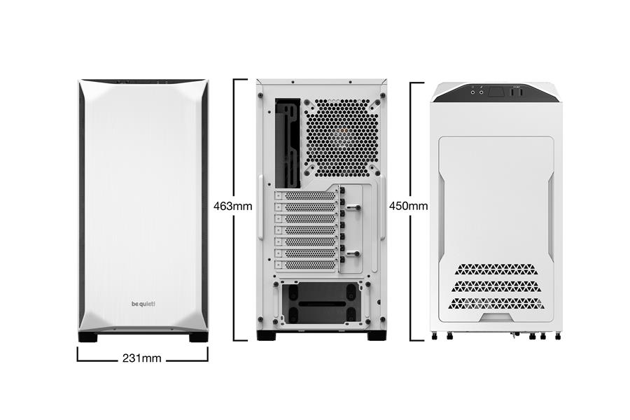 be quiet! BGW35 computerbehuizing Tower Wit