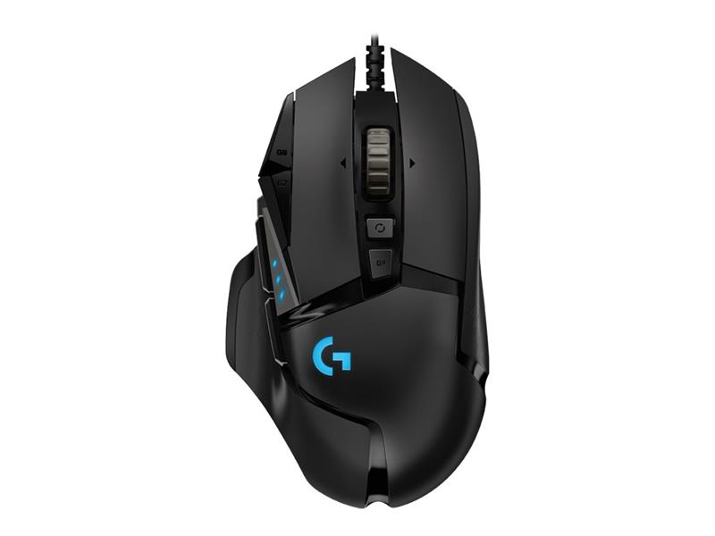 Logitech Mouse G502 HERO Gaming EU black EU Version