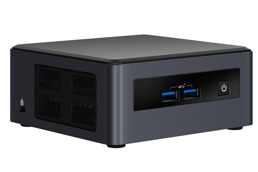Intel NUC BKNUC8V5PNH PC/workstation barebone 0,69L maat pc Zwart BGA 1528 i5-8365U 1,6 GHz