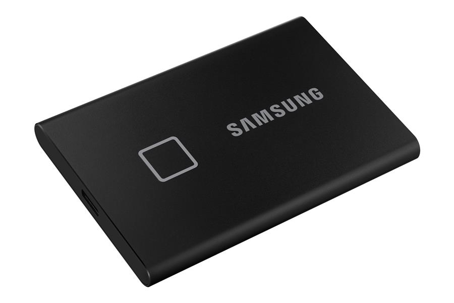 Samsung MU-PC1T0K, T7 Touch, 1000 GB, USB Type-C, 3.2 Gen 2 (3.1 Gen 2), 1050 MB/s, Wachtwoordbeveiliging, Zwart