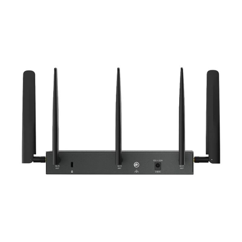 TP-Link ER706W-4G draadloze router Gigabit Ethernet Dual-band (2.4 GHz / 5 GHz) Zwart