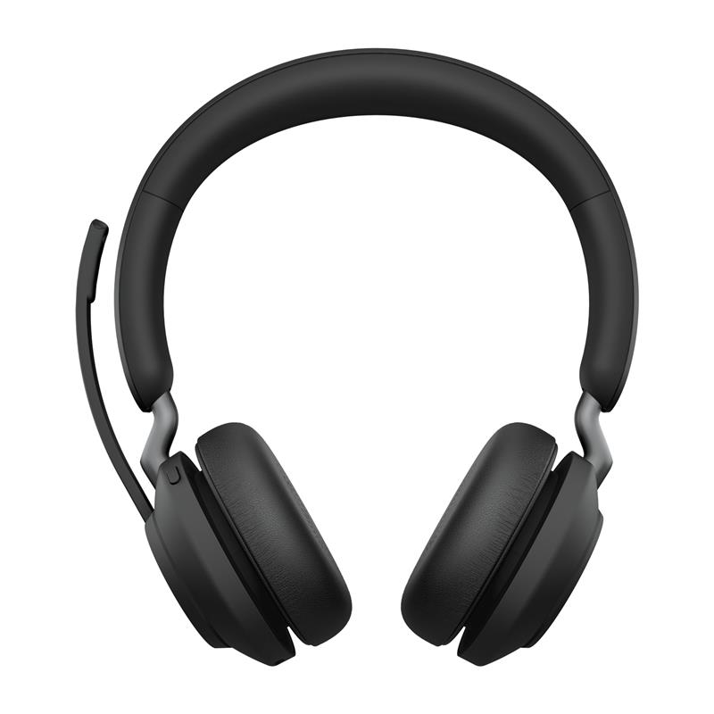 Jabra Evolve2 65, MS Stereo Headset Draadloos Hoofdband Kantoor/callcenter USB Type-A Bluetooth Zwart