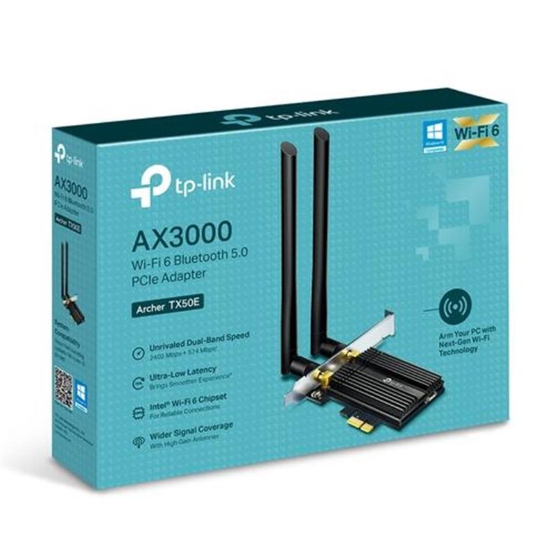 TP-LINK Archer TX50E WLAN / Bluetooth 2402 Mbit/s