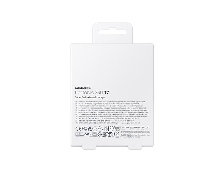 Samsung Portable SSD T7 2 TB Grijs