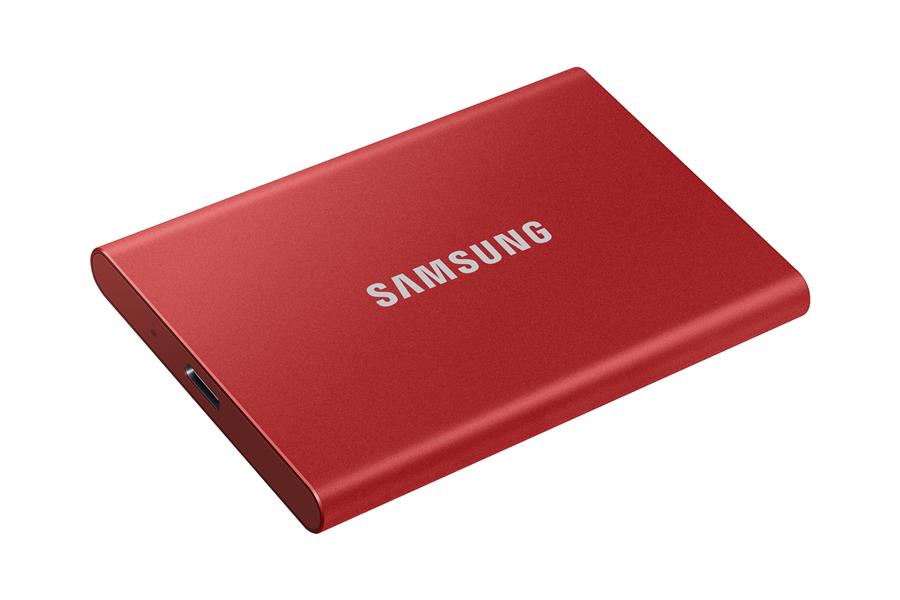 Samsung Portable SSD T7 500 GB Rood