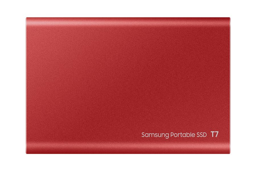 Samsung Portable SSD T7 500 GB Rood