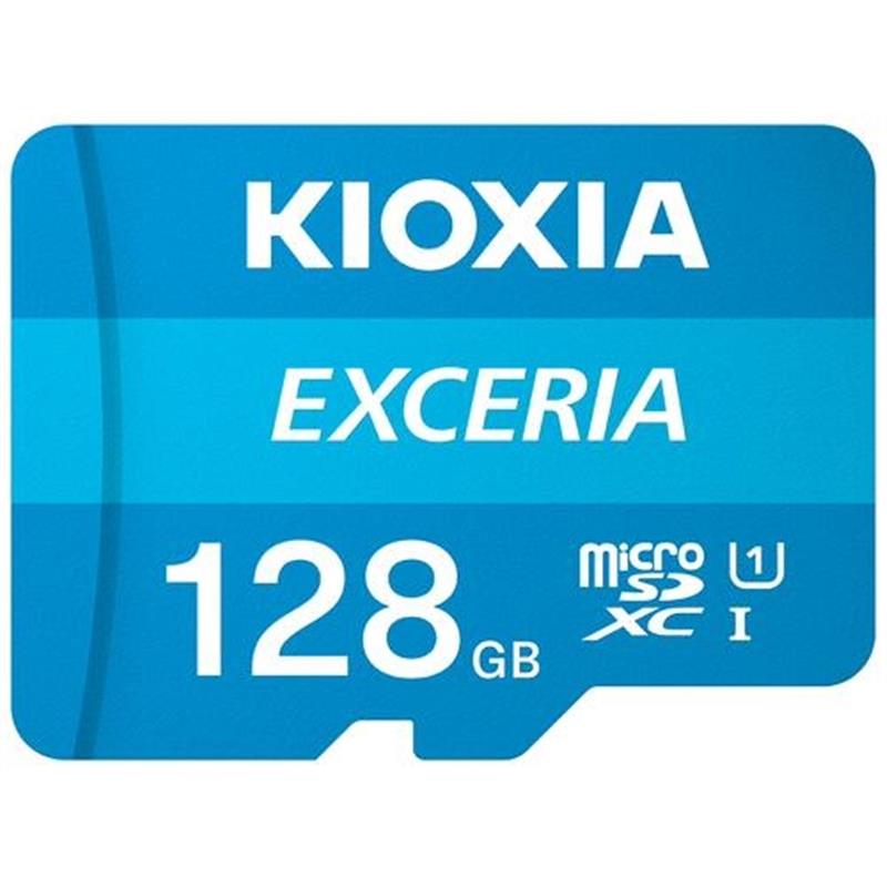 Kioxia Exceria flashgeheugen 128 GB MicroSDXC Klasse 10 UHS-I