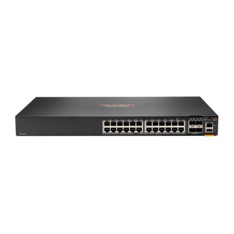 HPE Aruba Switch CX 6200F 24G PoE 4SFP+ 370W 24xGBit/4xSFP+ JL725A