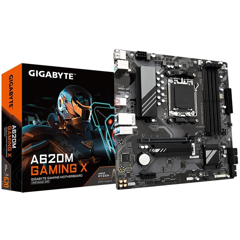 Gigabyte A620M GAMING X moederbord AMD A620 Socket AM5 micro ATX