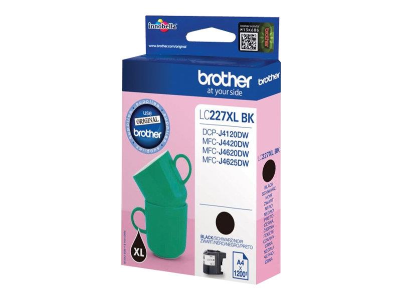 Brother LC-227XLBK inktcartridge Origineel Zwart 1 stuk(s)