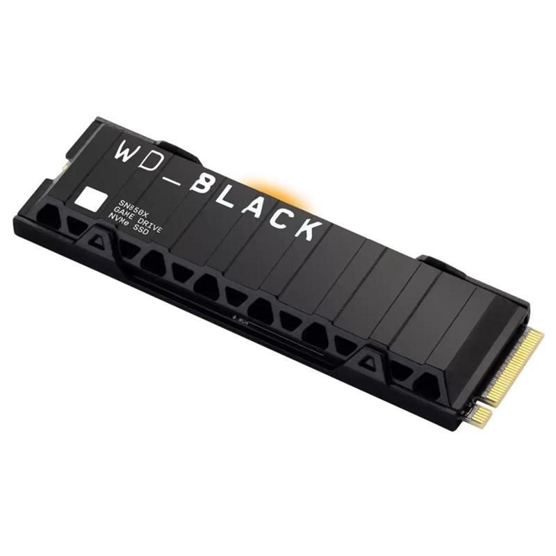 WD SSD M.2 (2280) 1TB Black SN850X w/ Heatsink PCIe 4.0/NVMe (Di)