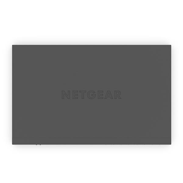 Netgear GS516UP Unmanaged Gigabit Ethernet (10/100/1000) Grijs Power over Ethernet (PoE)