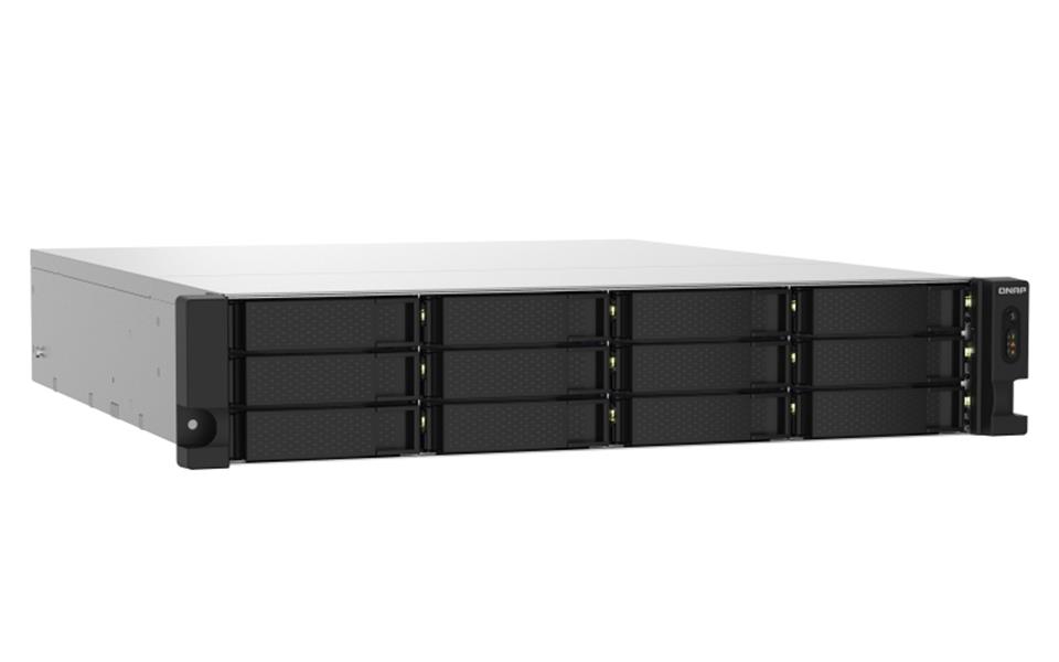 QNAP TS-1232PXU-RP NAS Rack (2U) Ethernet LAN Zwart AL324