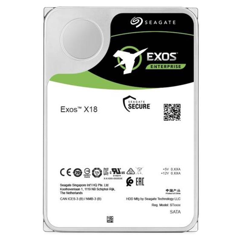 Seagate Enterprise ST18000NM000J interne harde schijf 3.5"" 18 TB SATA III