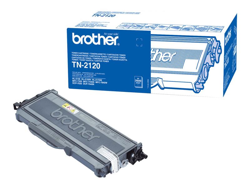 Brother TN-2120 tonercartridge Origineel Zwart 1 stuk(s)