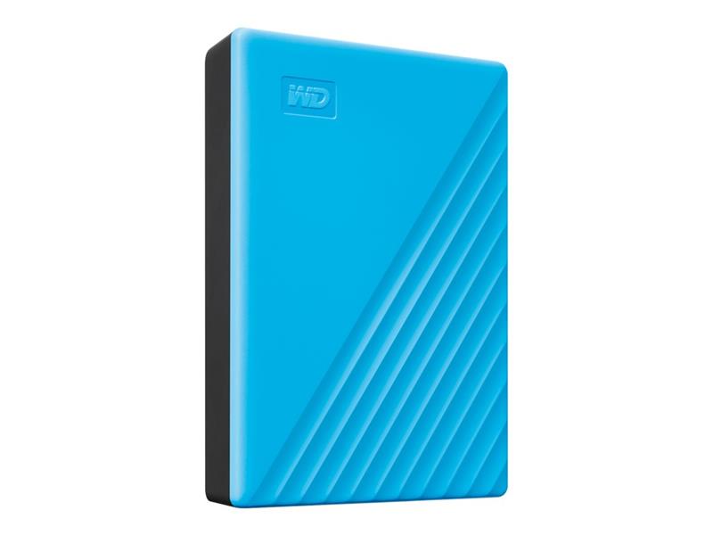 Western Digital My Passport External HDD 4TB USB 3 2 Gen 1 Blue