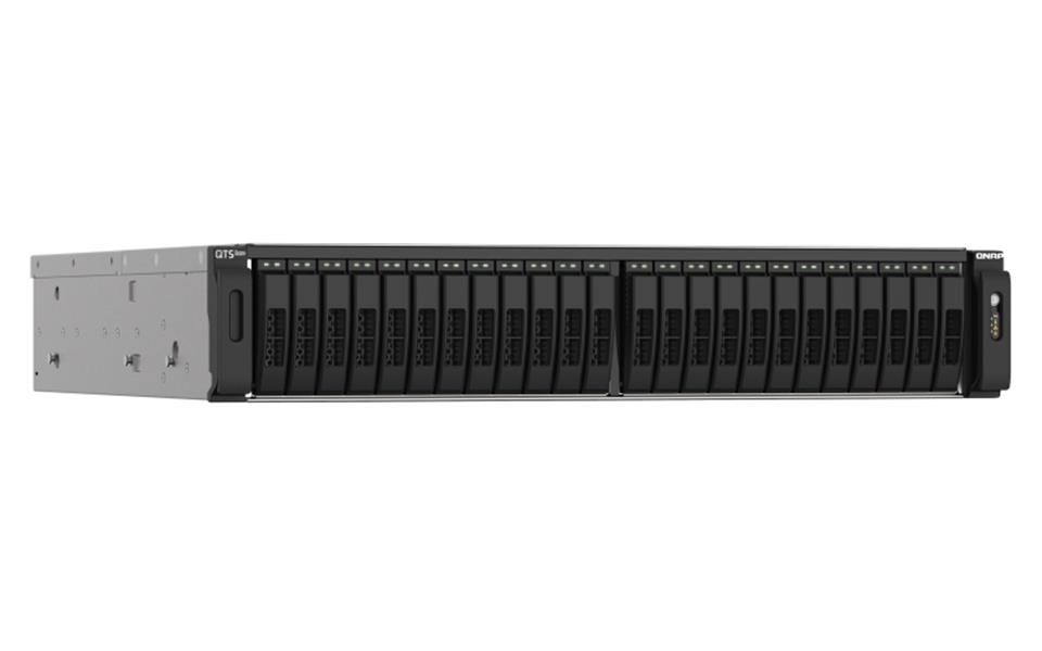 QNAP TS-h2490FU NAS Rack (2U) Ethernet LAN Zwart, Grijs 7302P