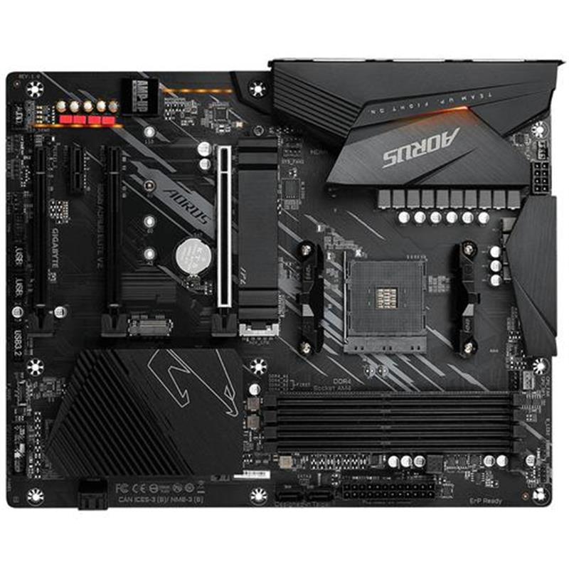 Gigabyte B550 AORUS ELITE V2 moederbord AMD B550 Socket AM4 ATX