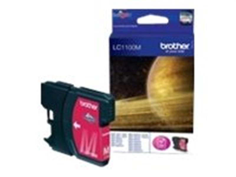 Brother LC-1100M inktcartridge Origineel magenta 1 stuk(s)