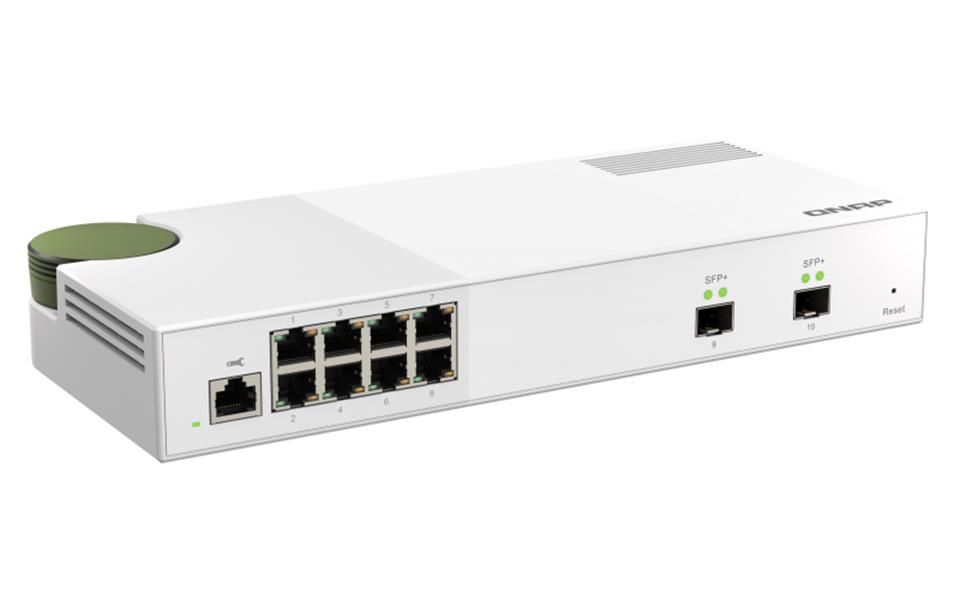 QNAP QSW-M2108-2S netwerk-switch Managed Grijs