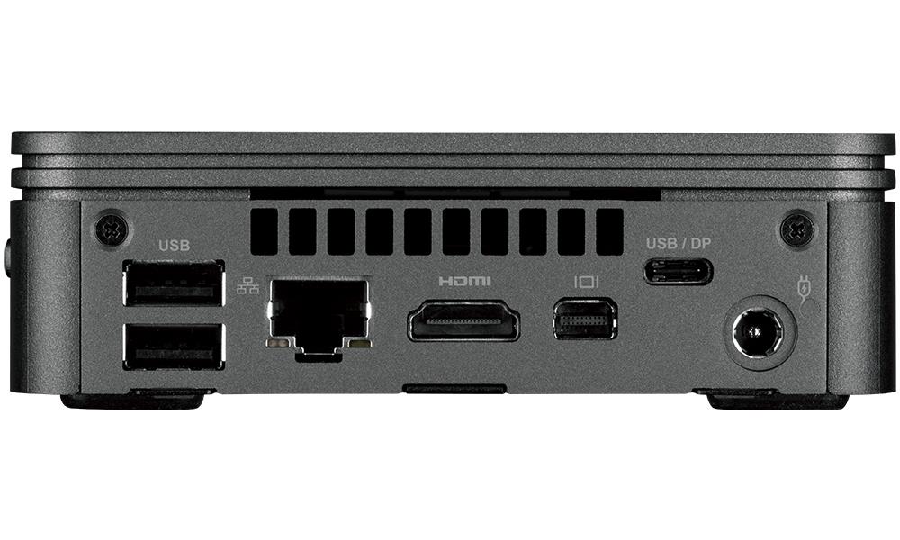 Gigabyte GB-BRR5-4500 PC/workstation barebone UCFF Zwart 4500U 2,3 GHz