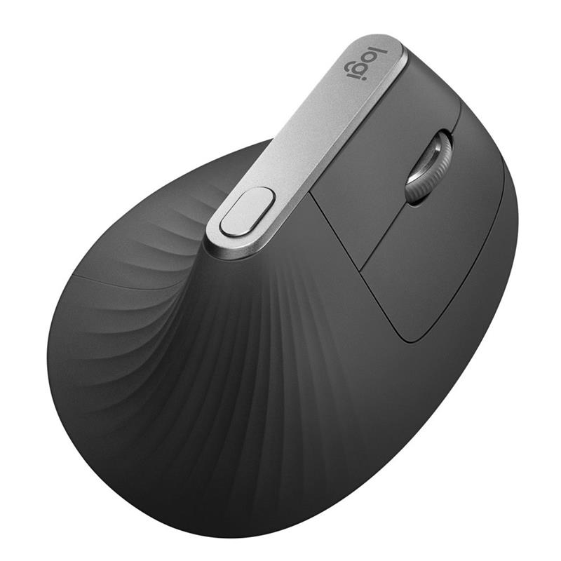 Logitech MX Vertical Advanced Ergonimic muis RF draadloos + Bluetooth Optisch 4000 DPI Rechtshandig