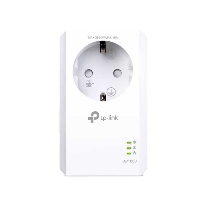 TP-LINK TL-PA7017P PowerLine-netwerkadapter 1000 Mbit/s Ethernet LAN Wit 1 stuk(s)