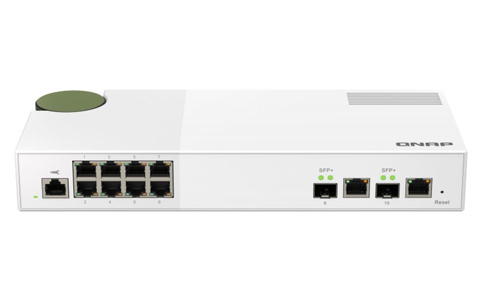 QNAP QSW-M2108R-2C netwerk-switch Managed L2 Gigabit Ethernet (10/100/1000) Power over Ethernet (PoE) Wit