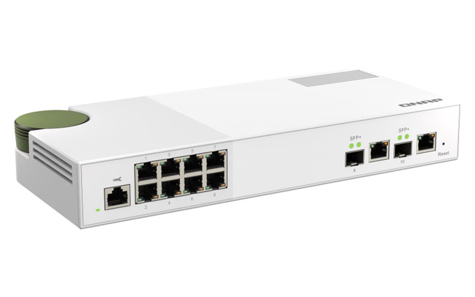 QNAP QSW-M2108R-2C netwerk-switch Managed L2 Gigabit Ethernet (10/100/1000) Power over Ethernet (PoE) Wit