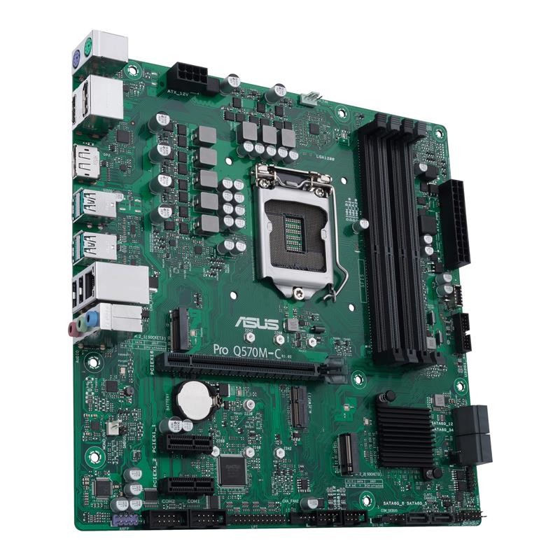 ASUS PRO Q570M-C/CSM Intel Q570 LGA 1200 micro ATX