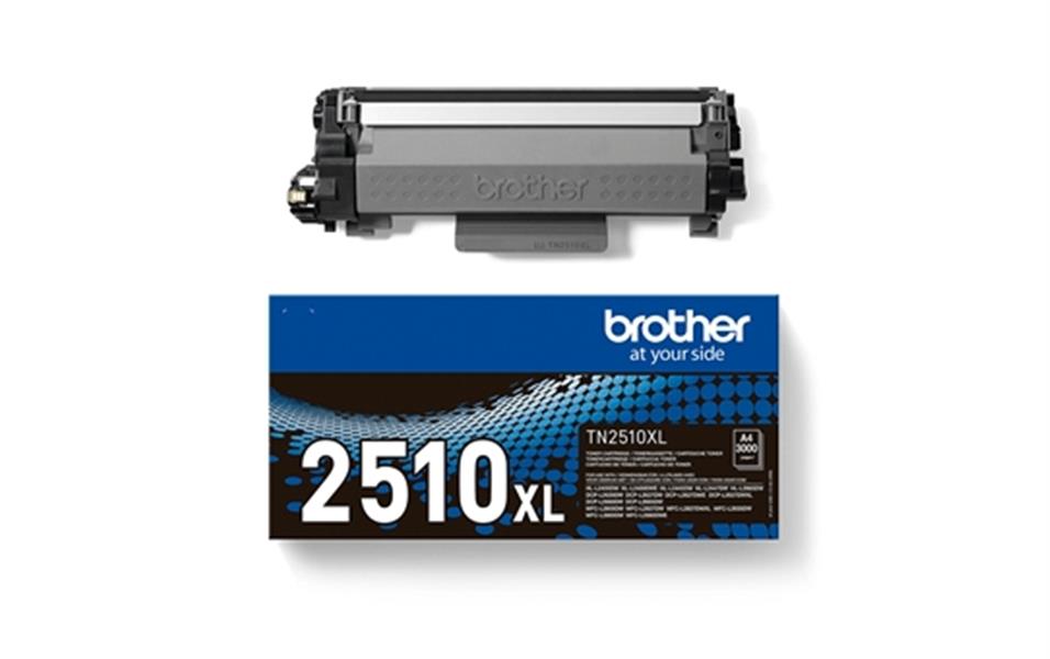 Brother TN2510XL Black Toner Cartridge tonercartridge 1 stuk(s) Origineel