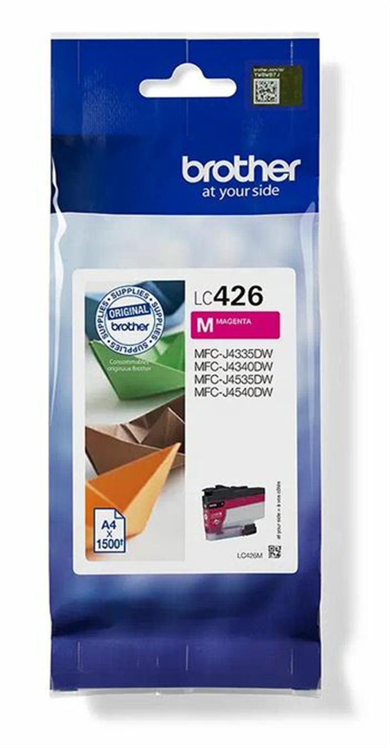 Brother LC-426M inktcartridge 1 stuk(s) Origineel Hoog (XL) rendement Magenta