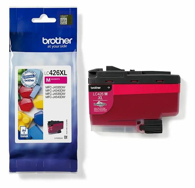 Brother LC-426XLM inktcartridge 1 stuk(s) Origineel Extra (Super) hoog rendement Magenta