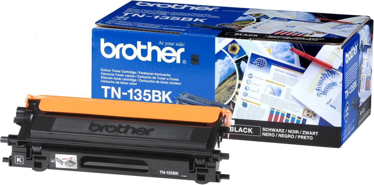 Brother TN135BK Origineel Zwart 1 stuk(s)