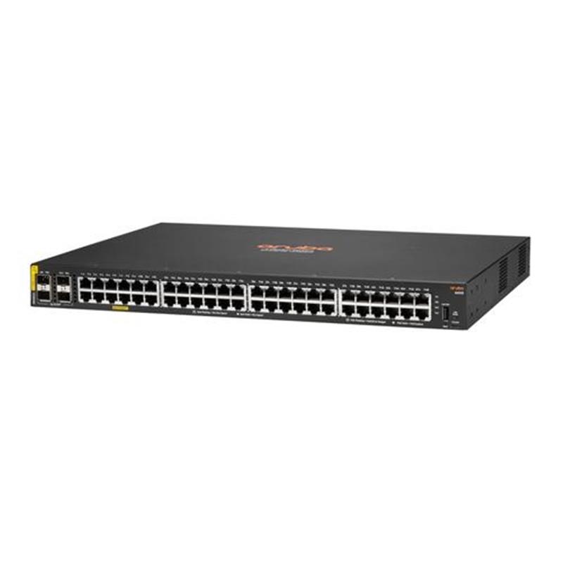 HPE Aruba Switch CX 6000 48G 4SFP 48xGBit/4xSFP PoE 370W R8N85A