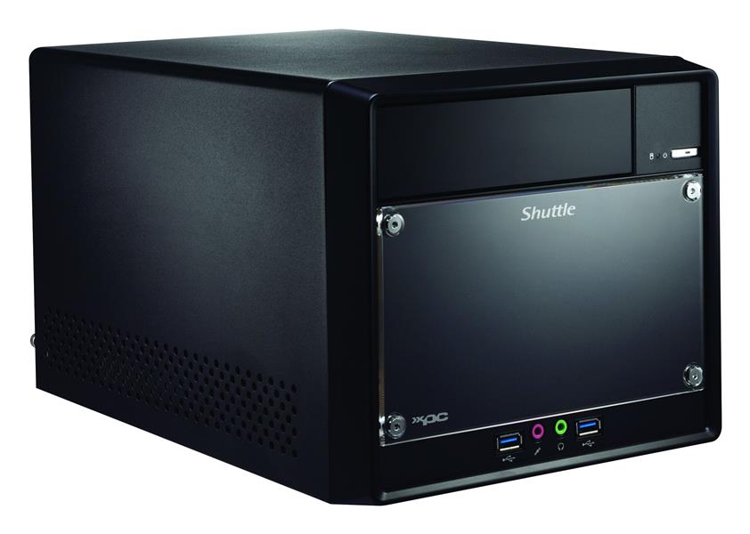 Shuttle XPC cube Barebone SH610R4 - S1700, Intel H610, 1x PCIe X16, 1x PCIe X1, 1x LAN,1x HDMI, 2x DP, 1x VGA 2x 3.5""