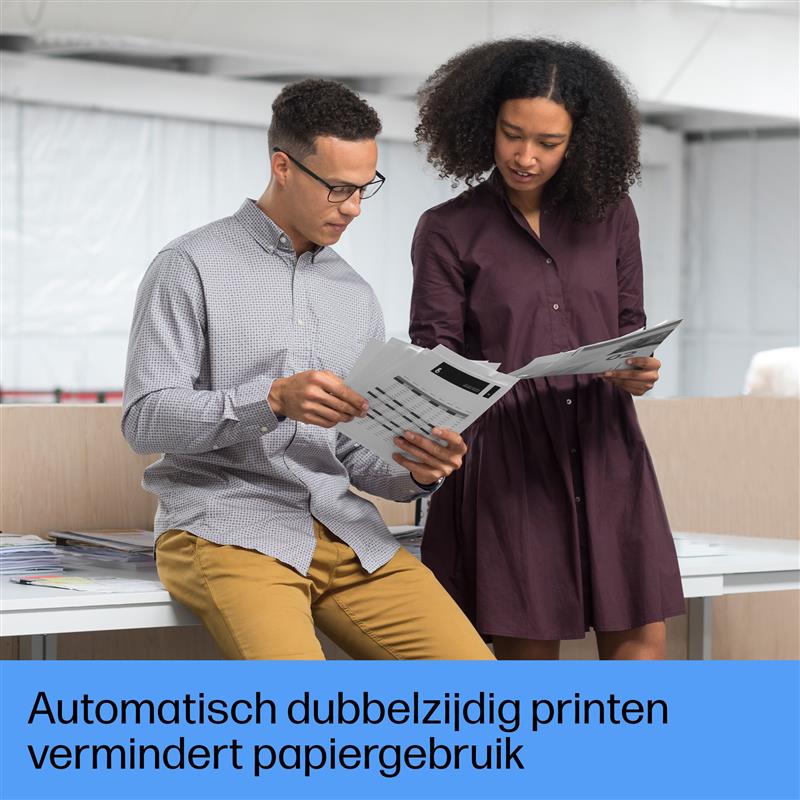 HP LaserJet Pro 4002dn printer, Print, Dubbelzijdig printen; Eerste pagina snel gereed; Energiezuinig; Compact formaat; Optimale beveiliging