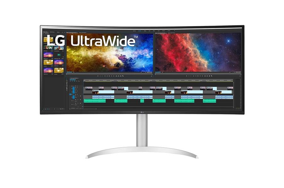 LG 38BQ85C-W computer monitor 95,2 cm (37.5"") 3840 x 1600 Pixels Quad HD+ Wit