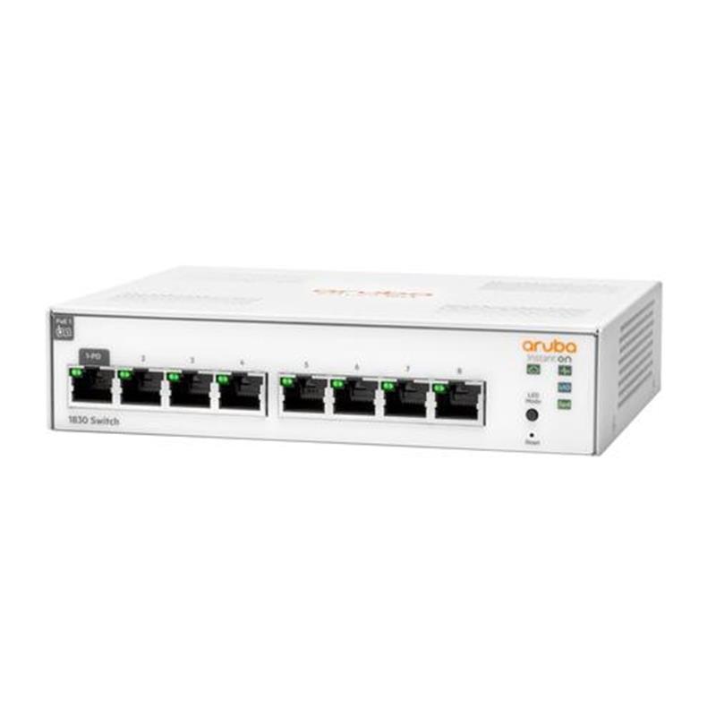 HPE Aruba Switch 1830 8G 8xGBit JL810A Aruba Instant On